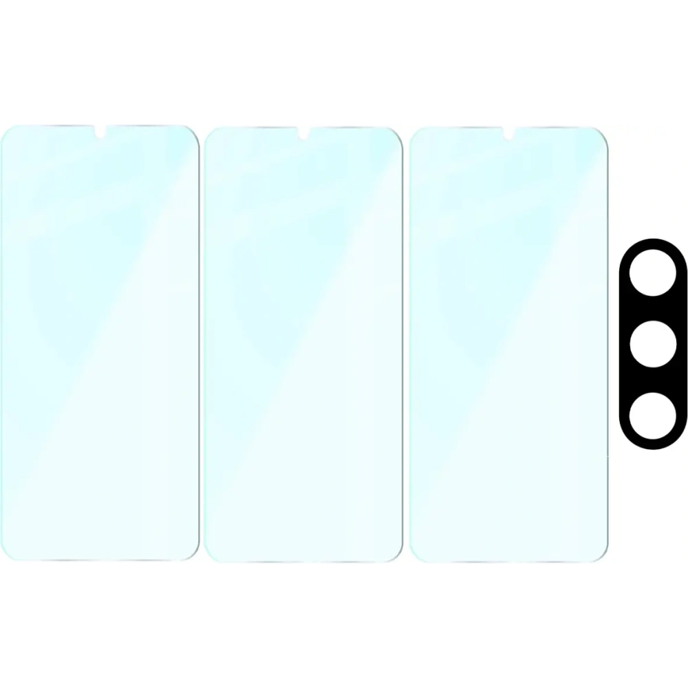 Hurtownia GSM - Bizon Clear 2 Csomag 3x edzett üveg + 1x lencsevédő Samsung Galaxy A26 5G-hez - BIZ9190 - {ean13} - Hurt