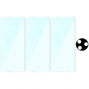 Hurtownia GSM - Bizon Clear 2 Pack 3x gehärtetes Glas + 1x Linsenschutz für Xiaomi Poco F7 Pro - BIZ9191 - {ean13} - Hurt