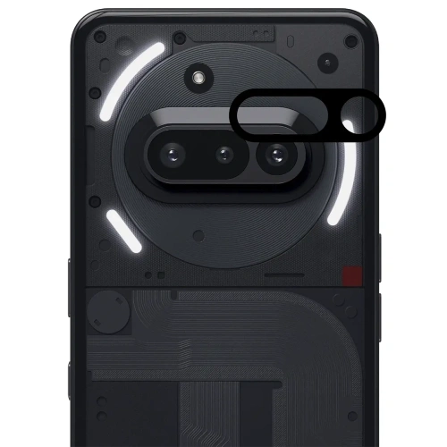 3x szkło na ekran + 1x na aparat BIZON Clear 2 Pack do Nothing Phone (3a)