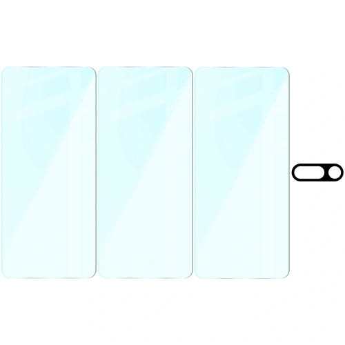 3x szkło na ekran + 1x na aparat BIZON Clear 2 Pack do Nothing Phone (3a)