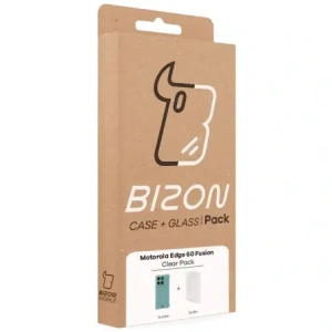 Wholesale Bizon Case Clear Pack flexible case + 2x screen film Motorola Edge 60 Fusion - BIZ9194 - {ean13} - Hurt