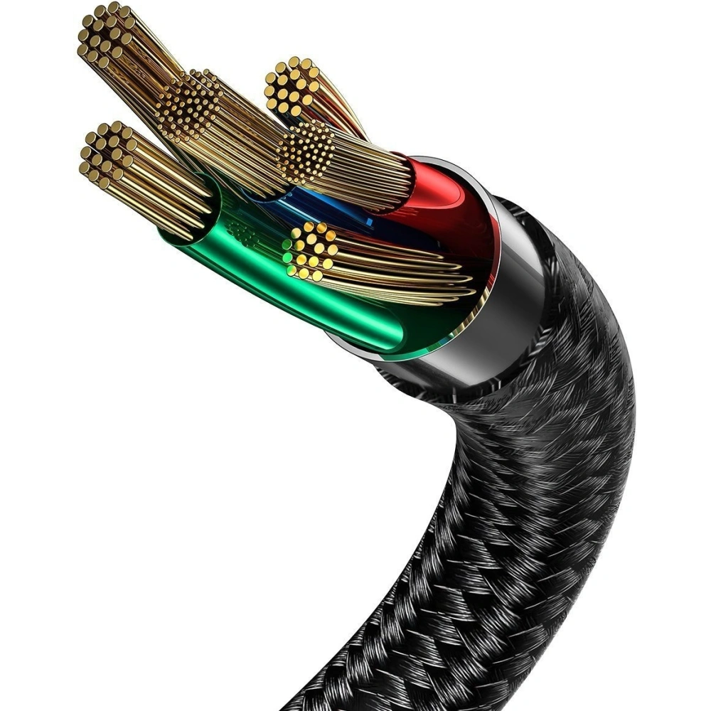Wholesale Baseus Halo Data Huawei SuperCharge Charge Cable USB USB-C 40W 5A 1m Black - BSU1514BLK - {ean13} - Hurt