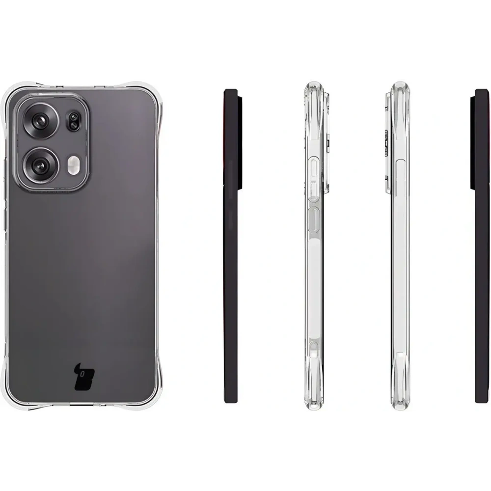 Hurtownia GSM - Etui + 2x folia na ekran Bizon Case Clear Pack do Oppo Reno13 Pro - BIZ9195 - {ean13} - Hurt