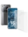 Bizon Case Clear Pack flexible case + 2x screen film Xiaomi 15 Ultra