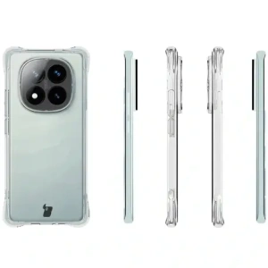 Hurtownia GSM - Bizon Case Clear Pack rugalmas tok + 2x kijelzőfólia Xiaomi Redmi Note 14 Pro+ Plus 5G - BIZ9197 - {ean13} - Hurt