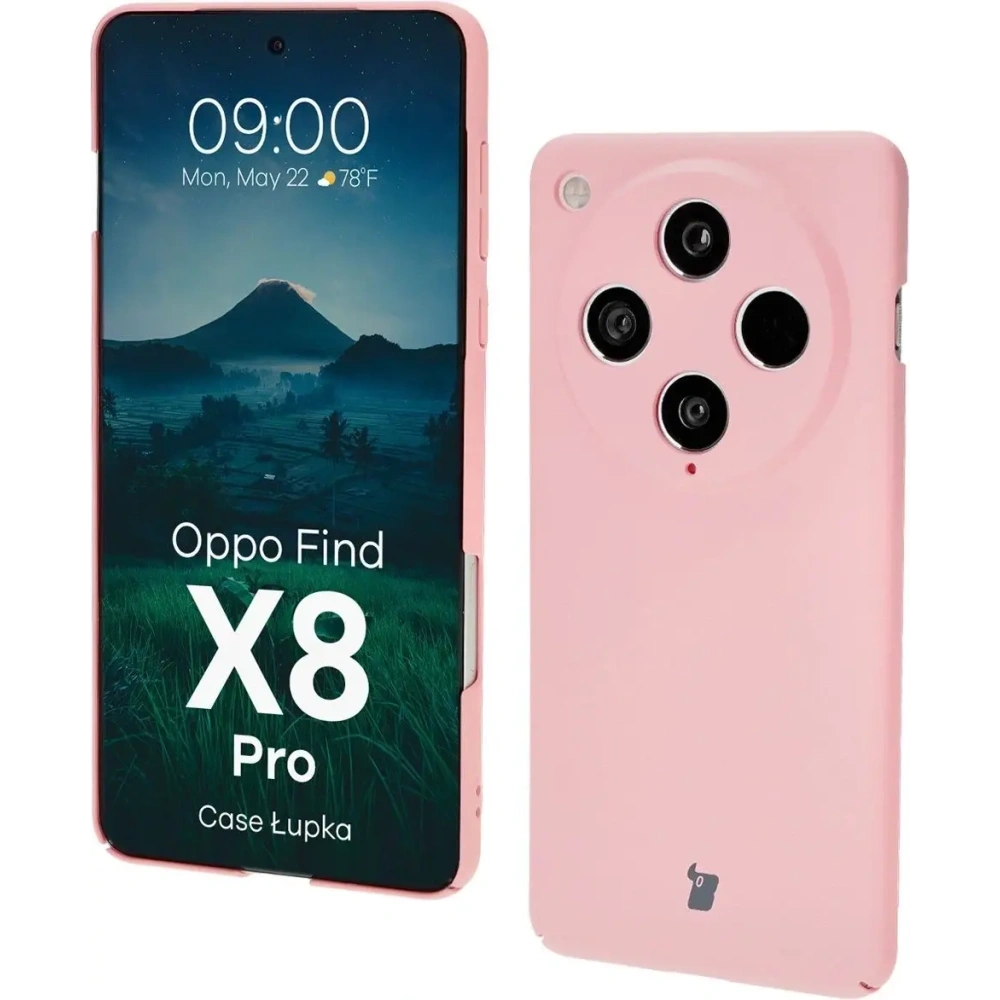 Hurtownia GSM - Caz Bizon Lupka Oppo Find X8 Pro roz roz - BIZ9198 - {ean13} - Hurt