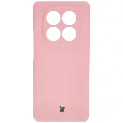 Etui Bizon Case Łupka do Xiaomi Redmi Note 14 Pro 5G różowe