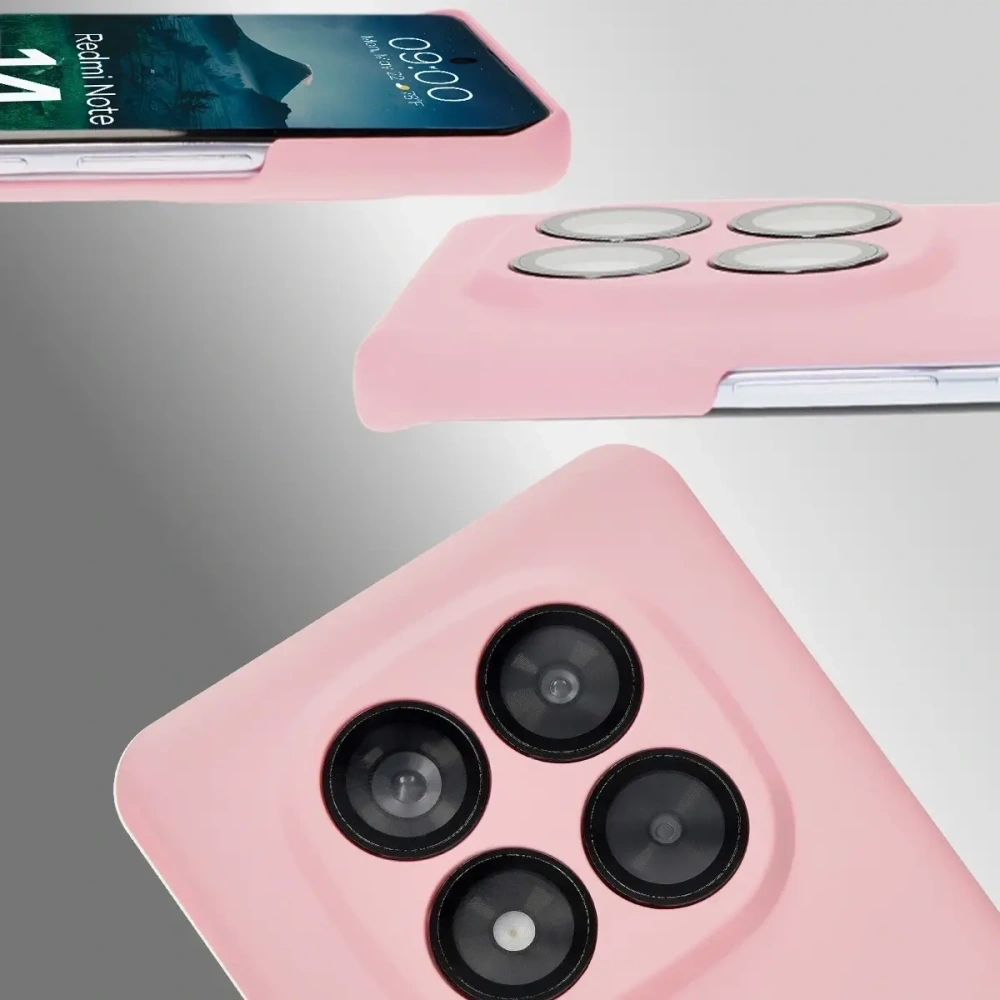 Hurtownia GSM - Bizon tok Lupka Xiaomi Redmi Note 14 Pro 5G rózsaszín - BIZ9200 - {ean13} - Hurt
