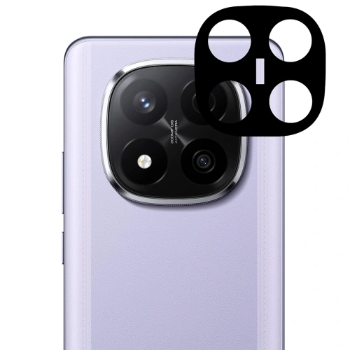 2x szkło na ekran + 1x na aparat Bizon Edge 2 3D Pack do Xiaomi Redmi Note 14 Pro+ Plus 5G