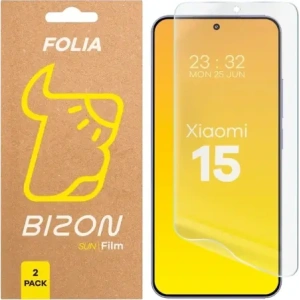 Hurtownia GSM - Bizon Üvegfólia Napfény Xiaomi 15 [2 CSOMAG] - BIZ9204 - {ean13} - Hurt