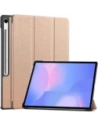 Bizon Case Tab Croc Samsung Galaxy Tab S10 FE Plus růžově zlatý