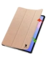 Bizon Case Tab Croc Samsung Galaxy Tab S10 FE+ Plus rose gold