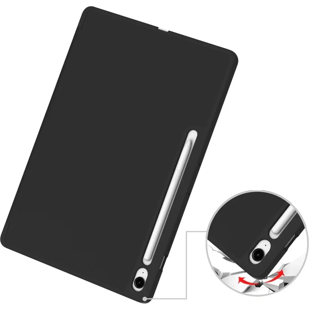 Hurtownia GSM - Bizon Case Tab Lizard Samsung Galaxy Tab S10 FE Plus fekete - BIZ9208 - {ean13} - Hurt