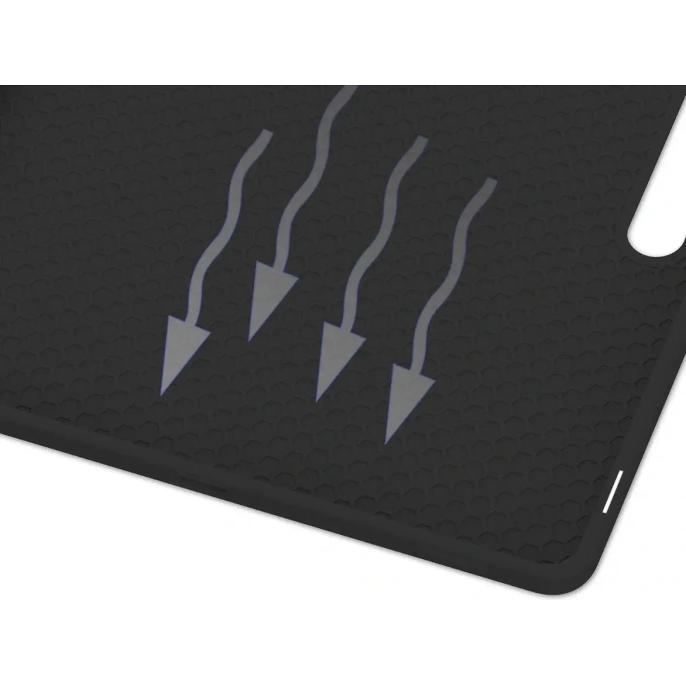 Hurtownia GSM - Husa Bizon Tab Lizard pentru Samsung Galaxy Tab S10 FE Plus neagră - BIZ9208 - {ean13} - Hurt