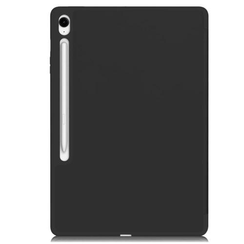 Etui z klapką Bizon Case Tab Lizard do Samsung Galaxy Tab S10 FE+ Plus czarne