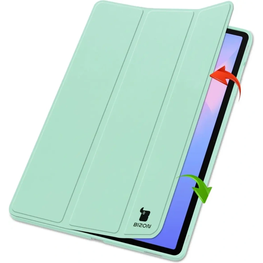 Hurtownia GSM - Bizon Case Tab Lizard Samsung Galaxy Tab S10 FE Plus menta - BIZ9209 - {ean13} - Hurt