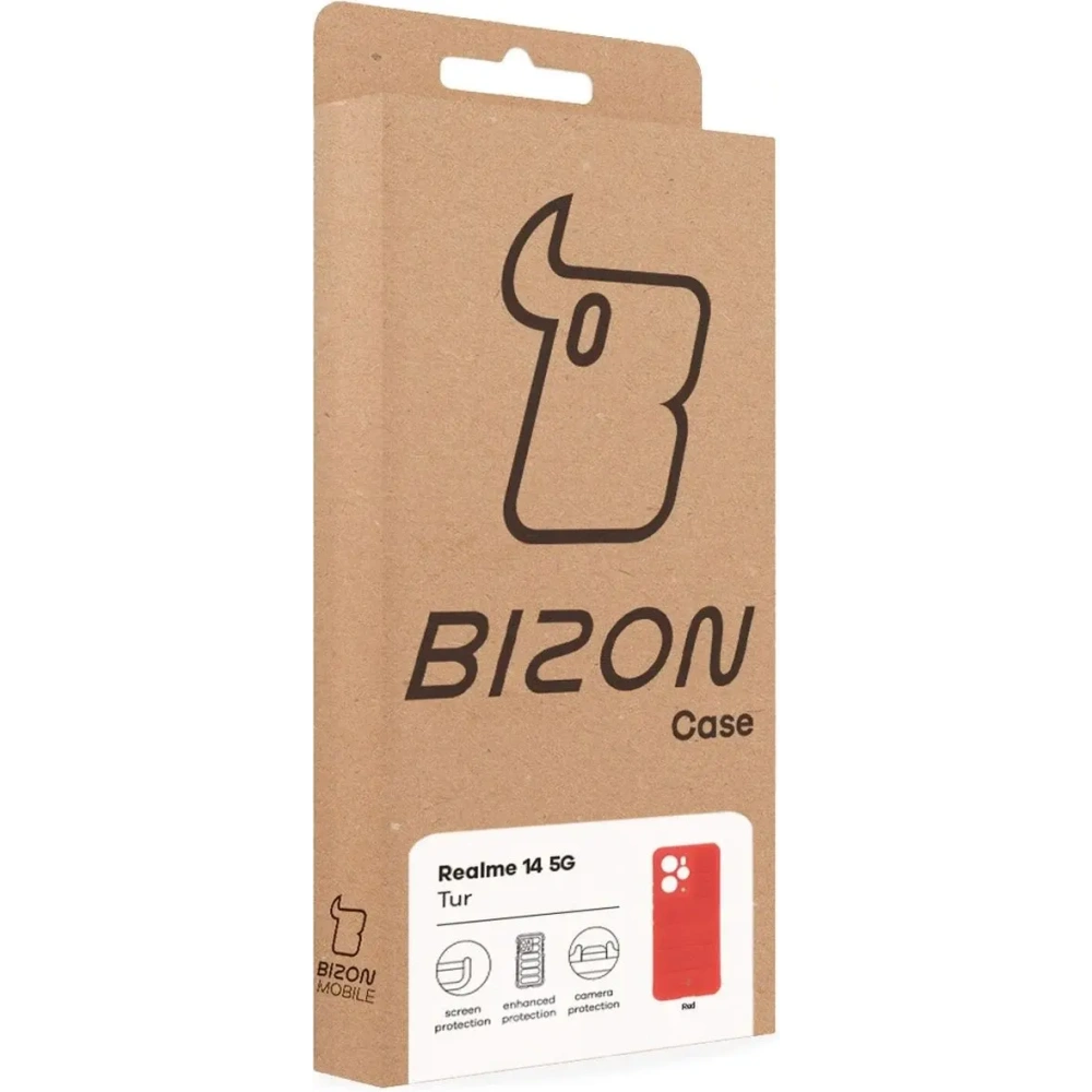 Wholesale Bizon Case Tur Realme 14 5G red - BIZ9211 - {ean13} - Hurt