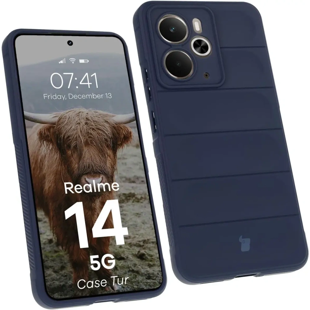 Hurtownia GSM - Pancerne etui Bizon Case Tur do Realme 14 5G granatowe - BIZ9212 - {ean13} - Hurt