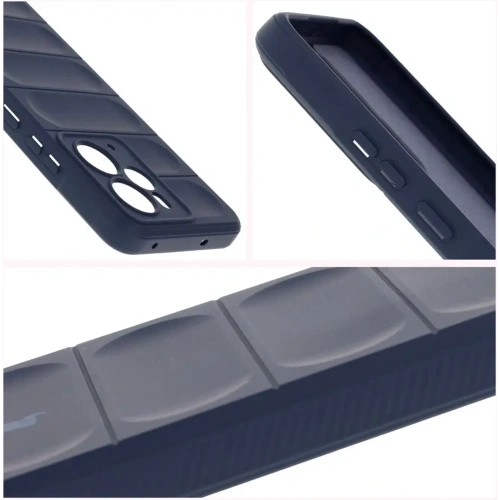 Pancerne etui Bizon Case Tur do Realme 14 5G granatowe