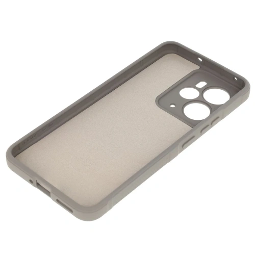 Pancerne etui Bizon Case Tur do Realme 14 5G jasnoszare