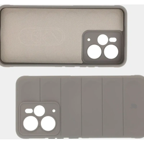 Pancerne etui Bizon Case Tur do Realme 14 5G jasnoszare