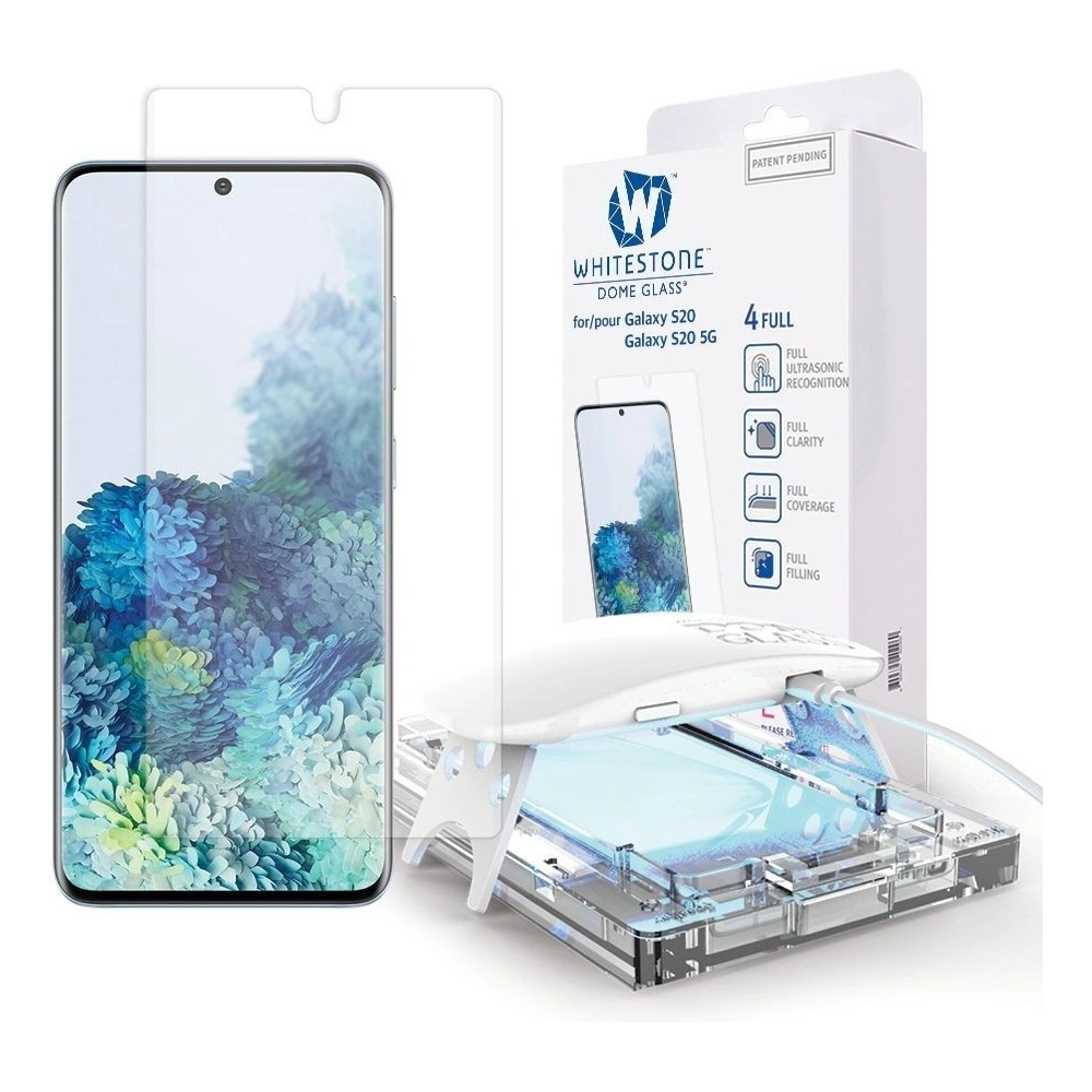 Hurtownia GSM - Zestaw naprawczy Whitestone Dome Glass Samsung Galaxy S20 Clear - WSD037 - {ean13} - Hurt