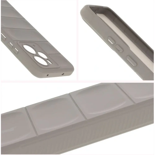 Pancerne etui Bizon Case Tur do Realme 14 5G jasnoszare