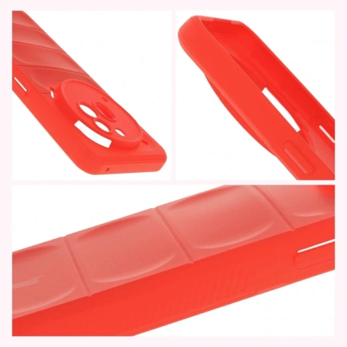 Pancerne etui Bizon Case Tur do Nothing Phone (3a) Pro czerwone