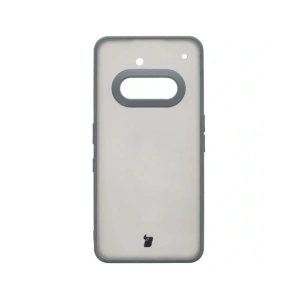 Wholesale Bizon Case Angelo Nothing Phone (3a) translucent with a gray frame - BIZ9216 - {ean13} - Hurt