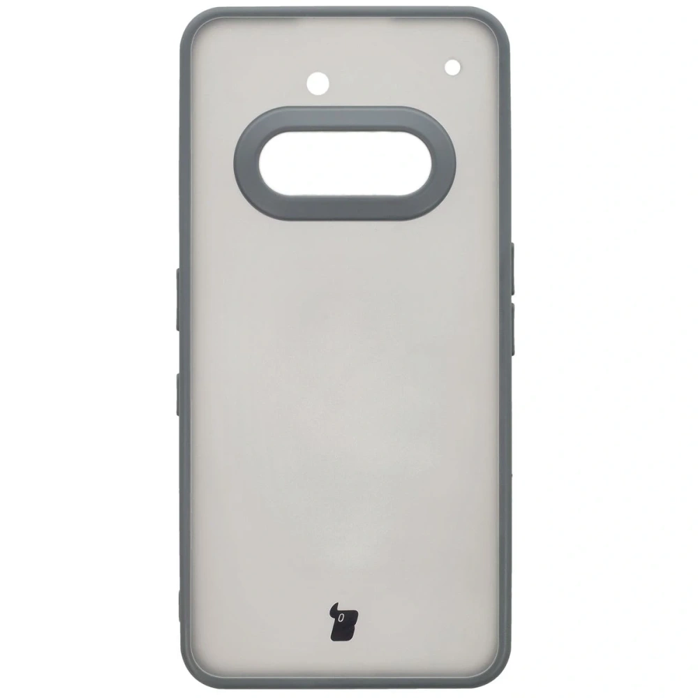 Hurtownia GSM - Etui Bizon Case Angelo do Nothing Phone (3a) półprzezroczyste z szarą ramką - BIZ9216 - {ean13} - Hurt