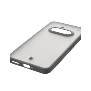 Wholesale Bizon Case Angelo Nothing Phone (3a) translucent with a gray frame - BIZ9216 - {ean13} - Hurt