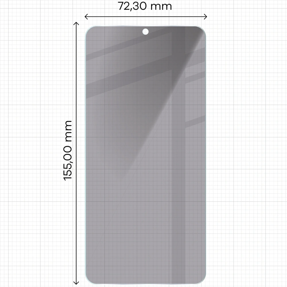 Hurtownia GSM - Prywatyzujące szkło hartowane Bizon Glass Clear Shadow do Samsung Galaxy S25 Edge przyciemniane - BIZ9218 - {ean13} - Hurt