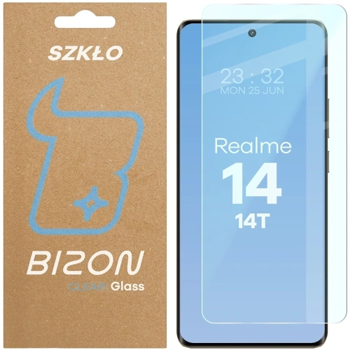 Szkło hartowane Bizon Glass Clear 2 do Realme 14 5G / 14T 5G