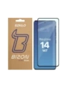 Bizon Glass Edge 2 Realme 14 5G / 14T 5G black frame