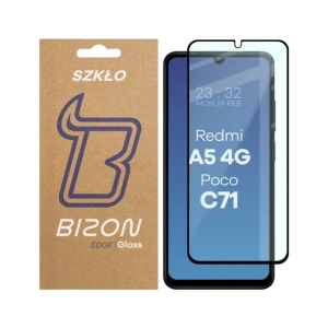 Hurtownia GSM - Bizon Glass Edge 2 Xiaomi Redmi A5 4G / Poco C71 černý rám - BIZ9222 - {ean13} - Hurt