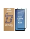 Szkło hartowane Bizon Glass Edge 2 do Xiaomi Redmi A5 4G / Poco C71 czarna ramka