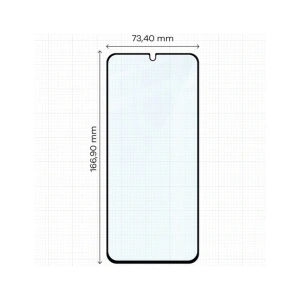 Hurtownia GSM - Bizon Glass Edge 2 Xiaomi Redmi A5 4G / Poco C71 černý rám - BIZ9222 - {ean13} - Hurt