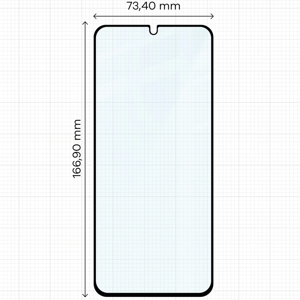 Hurtownia GSM - Szkło hartowane Bizon Glass Edge 2 do Xiaomi Redmi A5 4G / Poco C71 czarna ramka - BIZ9222 - {ean13} - Hurt