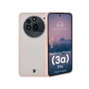 Hurtownia GSM - Bizon Case Angelo Nothing Phone (3a) Pro áttetsző rózsaszín kerettel - BIZ9223 - {ean13} - Hurt