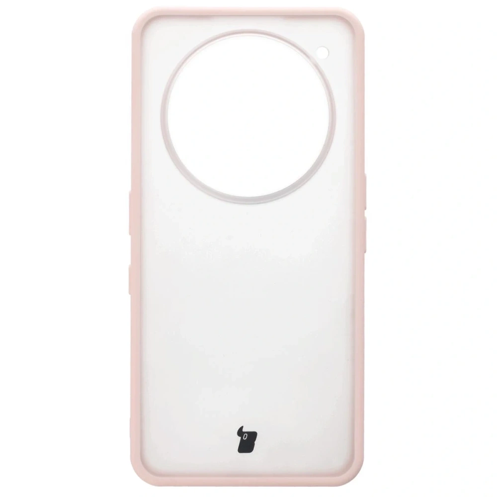 Hurtownia GSM - Etui Bizon Case Angelo do Nothing Phone (3a) Pro półprzezroczyste z różową ramką - BIZ9223 - {ean13} - Hurt