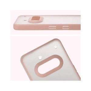 Hurtownia GSM - Carcasă Bizon Angelo Nothing Phone (3a) transparentă cu un cadru roz - BIZ9224 - {ean13} - Hurt