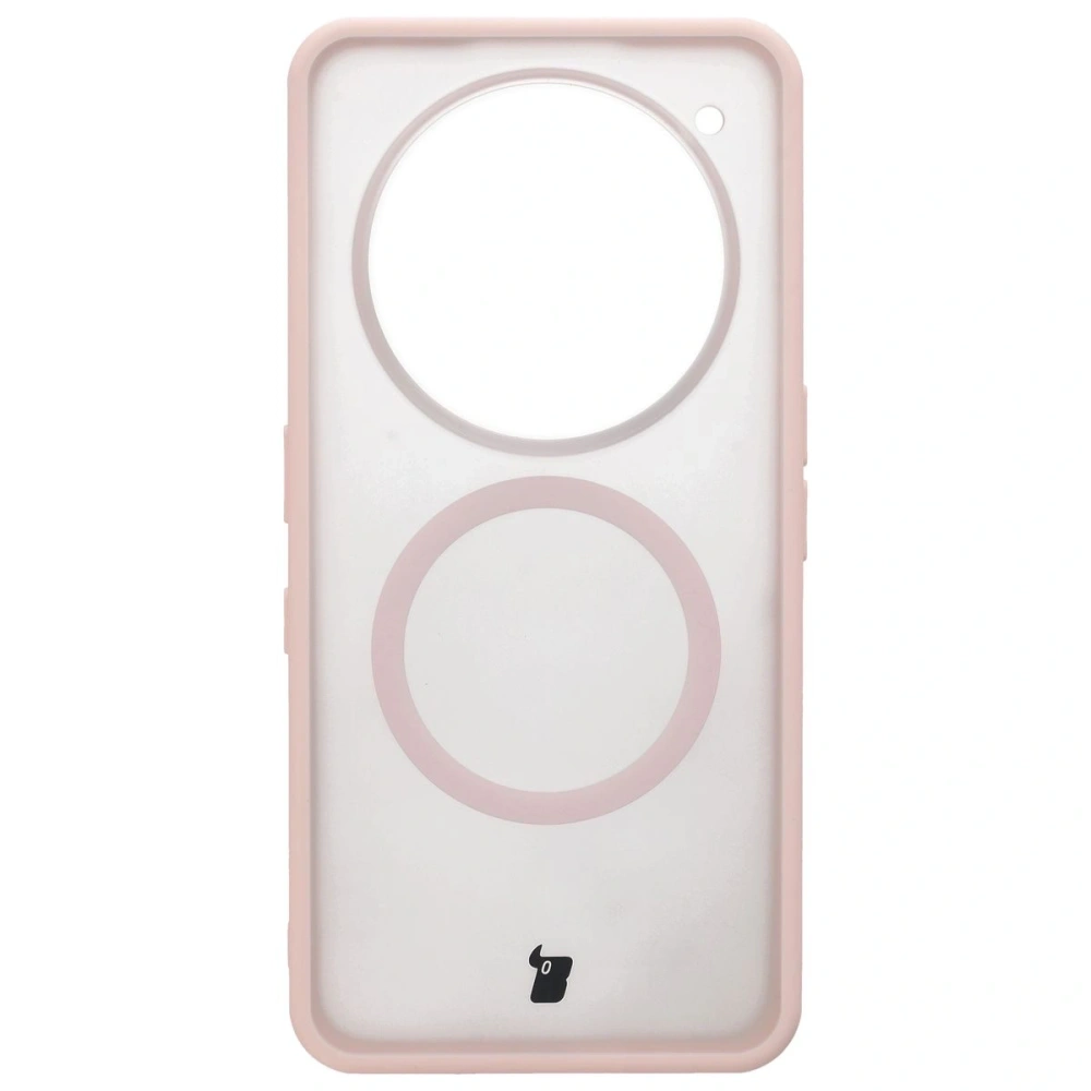Hurtownia GSM - Etui z pierścieniem magnetycznym Bizon Case MatteO do Nothing Phone (3a) Pro przydymione-różowe - BIZ9225 - {ean13} - Hurt