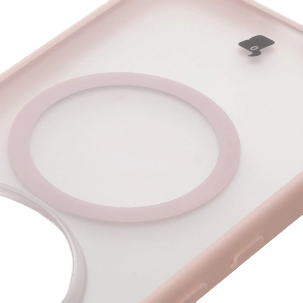 Hurtownia GSM - Etui z pierścieniem magnetycznym Bizon Case MatteO do Nothing Phone (3a) Pro przydymione-różowe - BIZ9225 - {ean13} - Hurt
