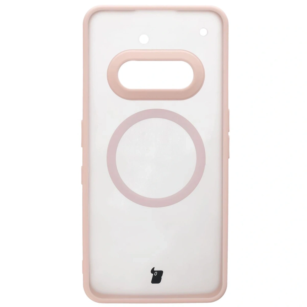 Hurtownia GSM - Bizon Case MatteO Magnetic Nothing Phone (3a) füstös rózsaszín - BIZ9226 - {ean13} - Hurt