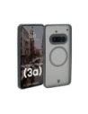 Etui z pierścieniem magnetycznym Bizon Case MatteO do Nothing Phone (3a) przydymione-szare