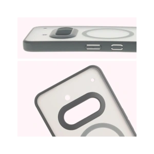 Hurtownia GSM - Bizon Case MatteO Magnetic Nothing Phone (3a) gri fumuriu - BIZ9227 - {ean13} - Hurt