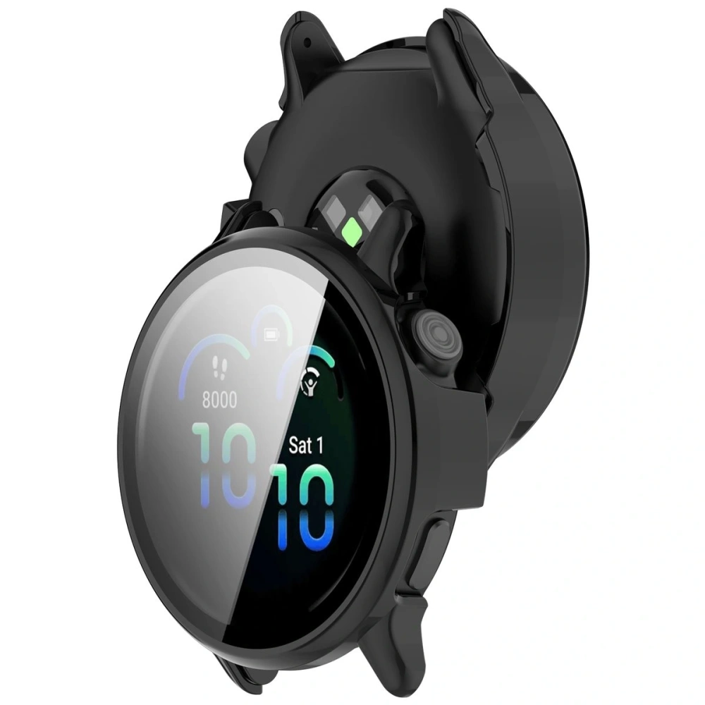 Hurtownia GSM - Etui ze szkłem do zegarka Bizon Case+Glass Watch do Garmin Vivoactive 6 czarne - BIZ9229 - {ean13} - Hurt