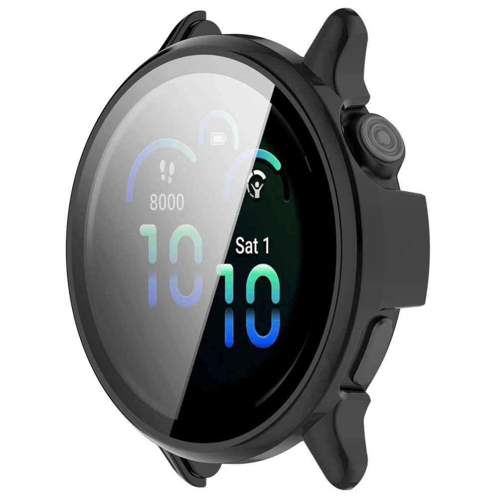 Hurtownia GSM - Etui ze szkłem do zegarka Bizon Case+Glass Watch do Garmin Vivoactive 6 czarne - BIZ9229 - {ean13} - Hurt