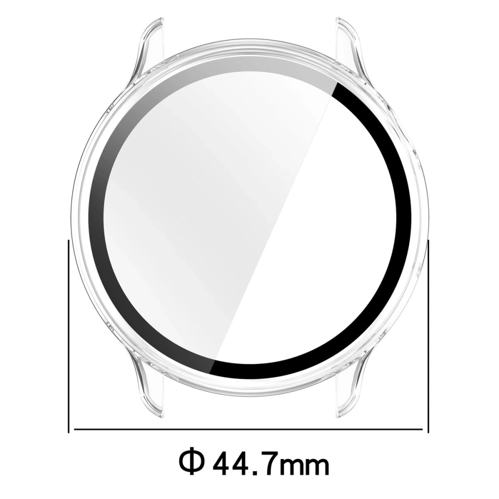 Hurtownia GSM - Etui ze szkłem do zegarka Bizon Case+Glass Watch do Garmin Vivoactive 6 przezroczyste - BIZ9230 - {ean13} - Hurt