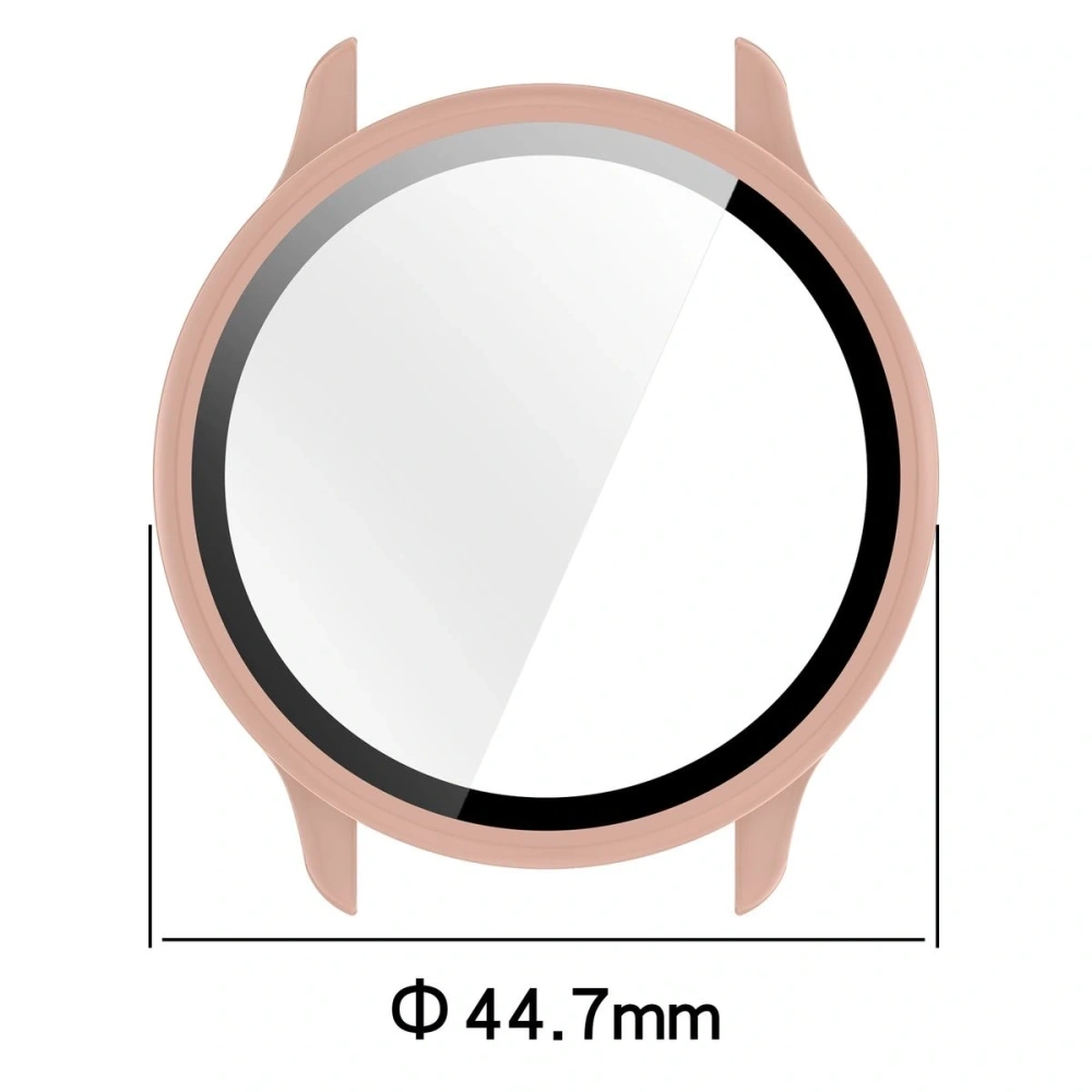 Hurtownia GSM - Etui ze szkłem do zegarka Bizon Case+Glass Watch do Garmin Vivoactive 6 różowe - BIZ9231 - {ean13} - Hurt